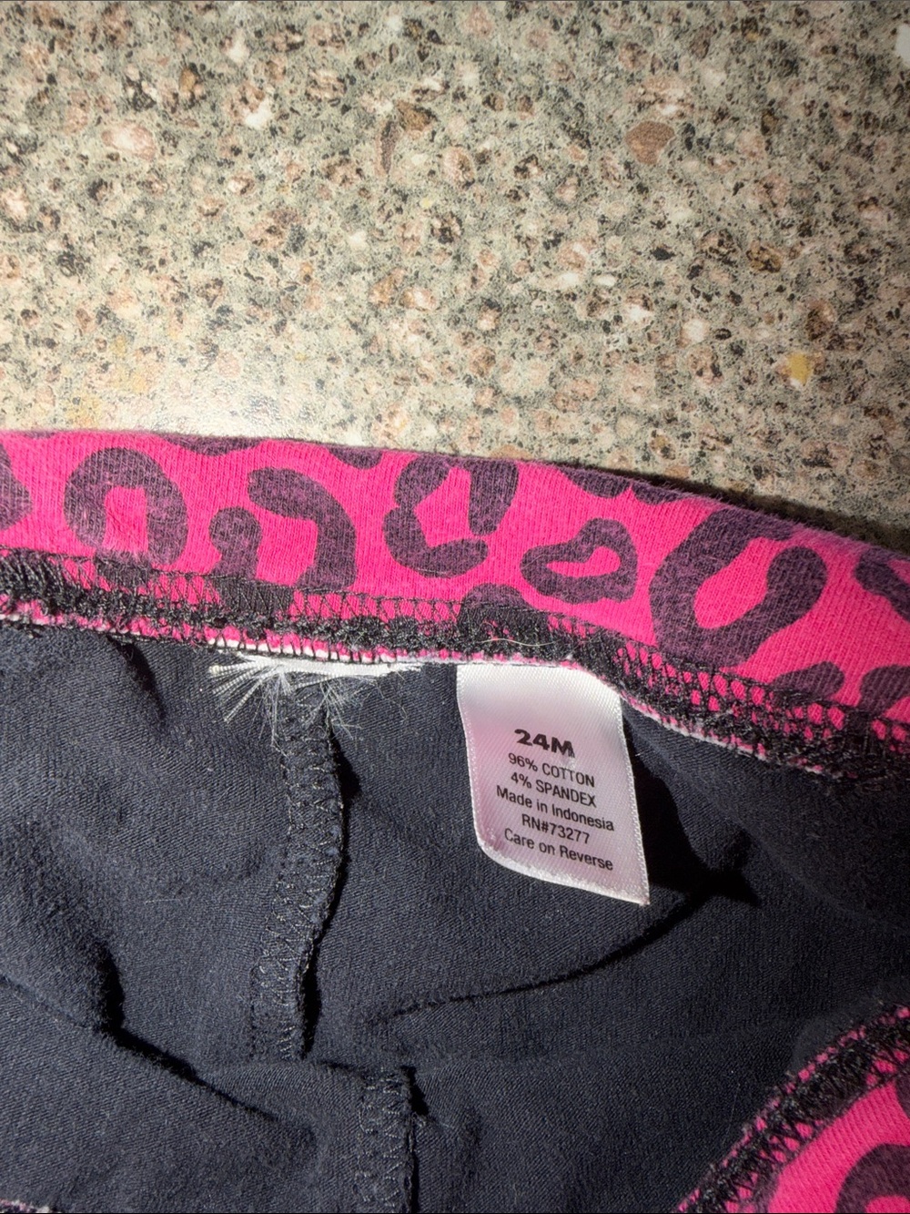 Fold over cheetah yoga pants y2k - Picture 2 of 2